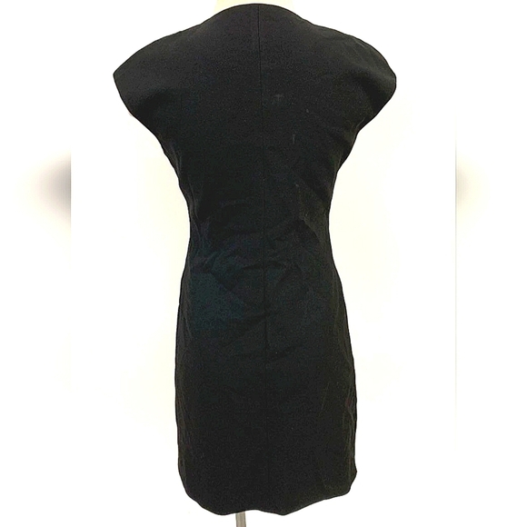 New W Tags! TED BAKER Elegant Taylored Black Dress with Front Zipper - Picture 4 of 12